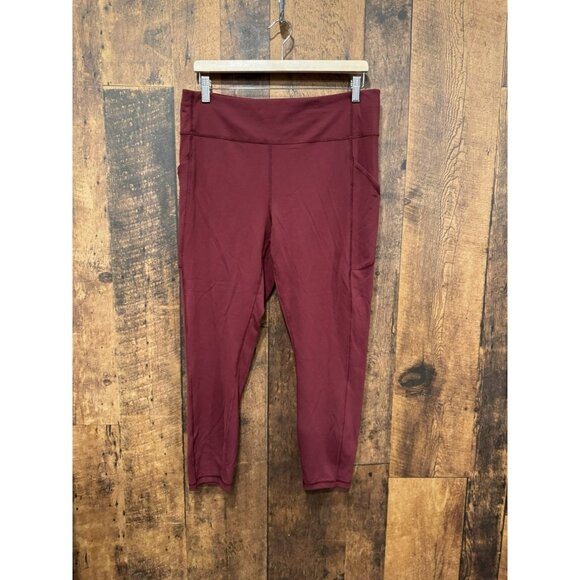 Lululemon Invigorate High-Rise Tight 25" Chianti Size 14 EUC - Picture 2 of 6